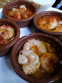 Gambas al ajillo