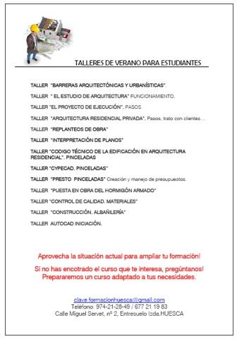 Cursos de formación
