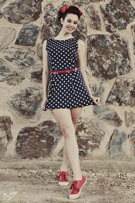 Sesión de fotos con Maribel Valiente - Maquillaje de Esther Muñoz y peluquería Ángela Ramírez