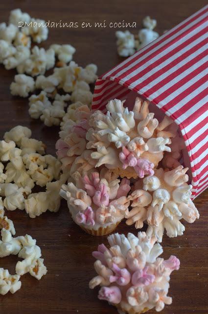 Cupcakes de palomitas