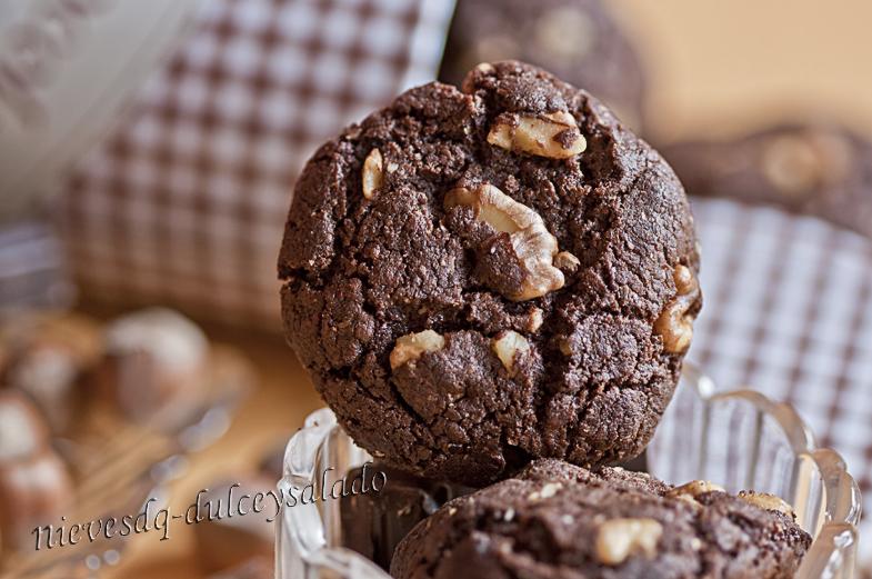 COOKIES DE FRUTOS SECOS, CHOCOLATE Y NARANJA