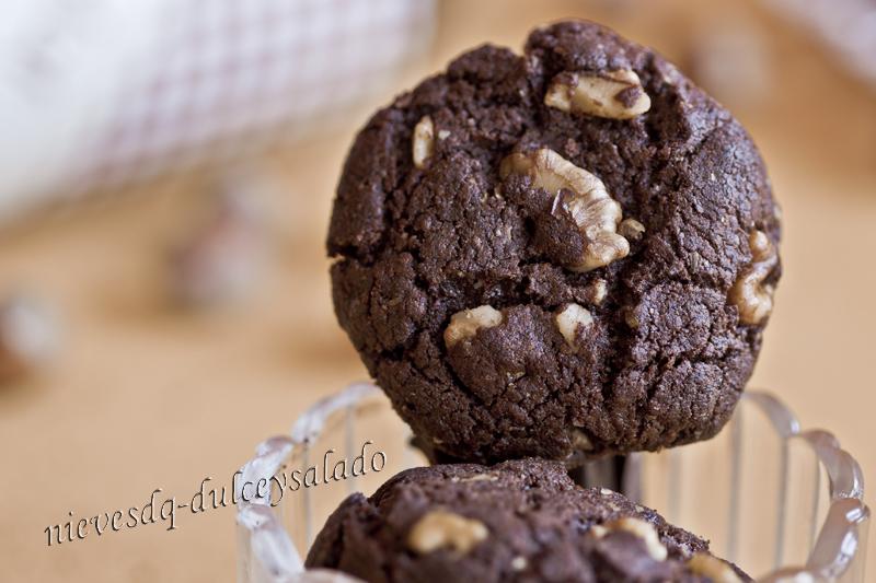 COOKIES DE FRUTOS SECOS, CHOCOLATE Y NARANJA