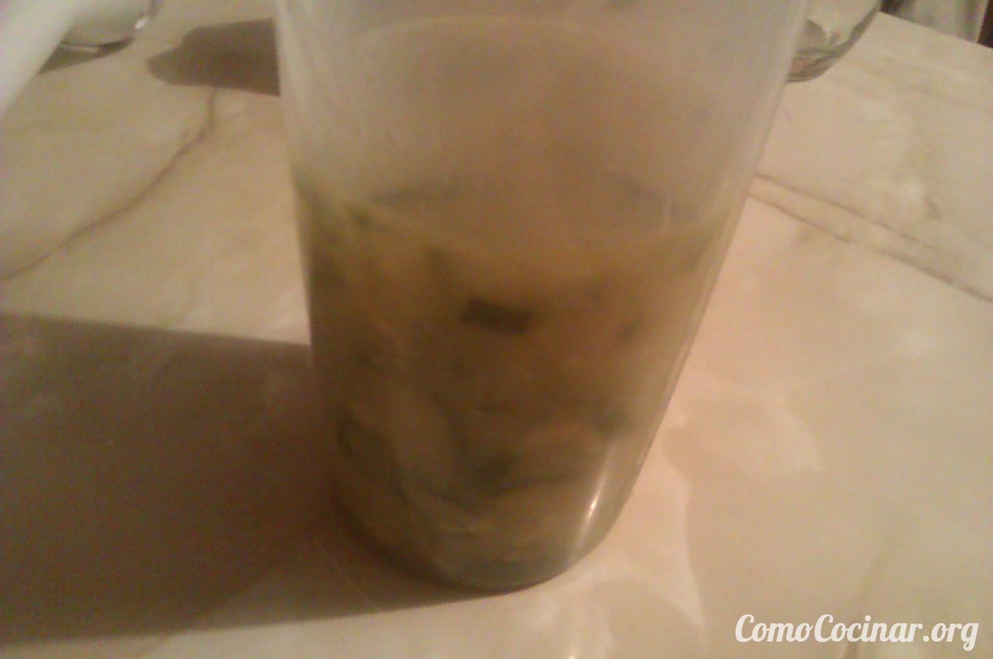 Paso a paso puré de calabacín