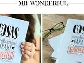 Ganador sorteo wonderful "cosas aburridas para feliz"