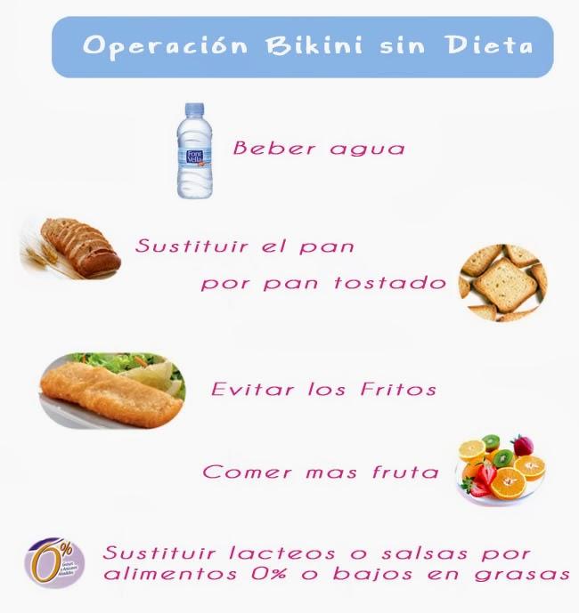 Dieta sana operacion bikini