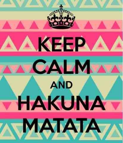 WEEKEND INSPIRATION: Disfruta del HAKUNA MATATA!