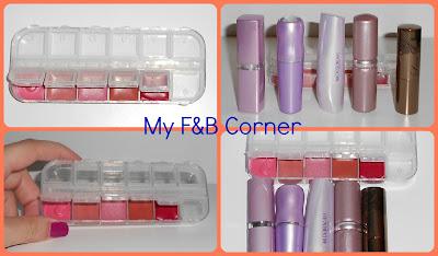 Mi nueva caja de labiales - My lipstick box