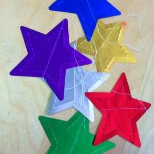 estrellas de colores