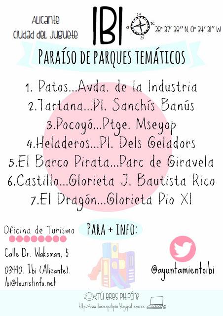 Parques Infantiles con Encanto: Ibi (Alicante)