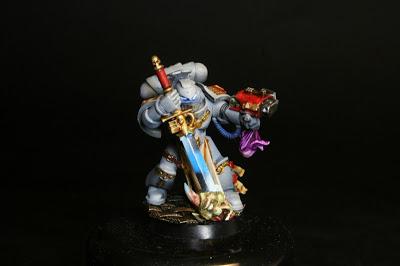 Pintado de la espada del justicar