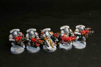 lavado de seraphim sepia de Citadel Shade en los caballeros grises