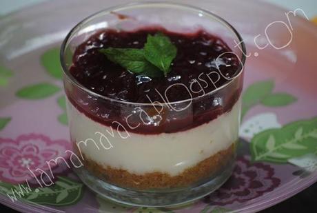 Viernes repostero: Cheesecake in a glass