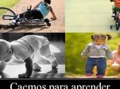 Auto confianza. caemos para aprender levantarnos