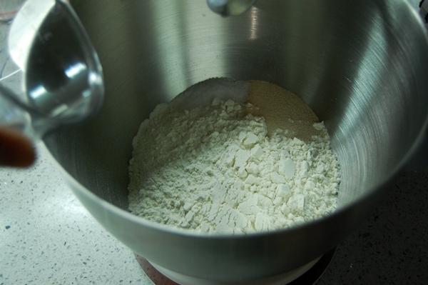 Colines crujientes de pan de pipas caseros