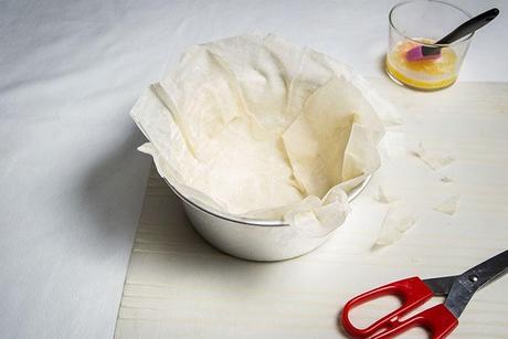 Ensalada crujiente de gambas y gulas Ensalada crujiente de gambas y gulas