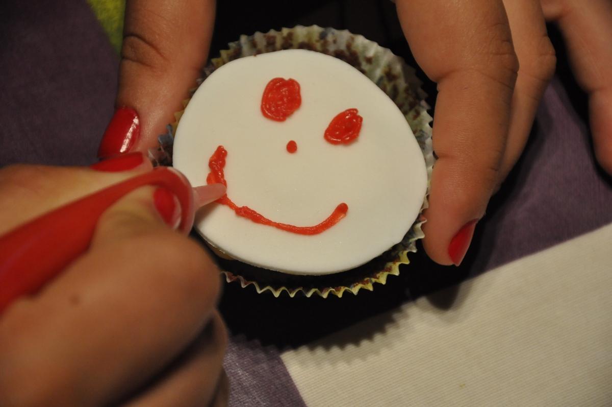 CupCakes De Caritas Para 1º B