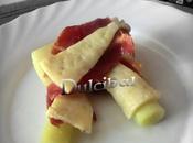 Puerros jamón queso