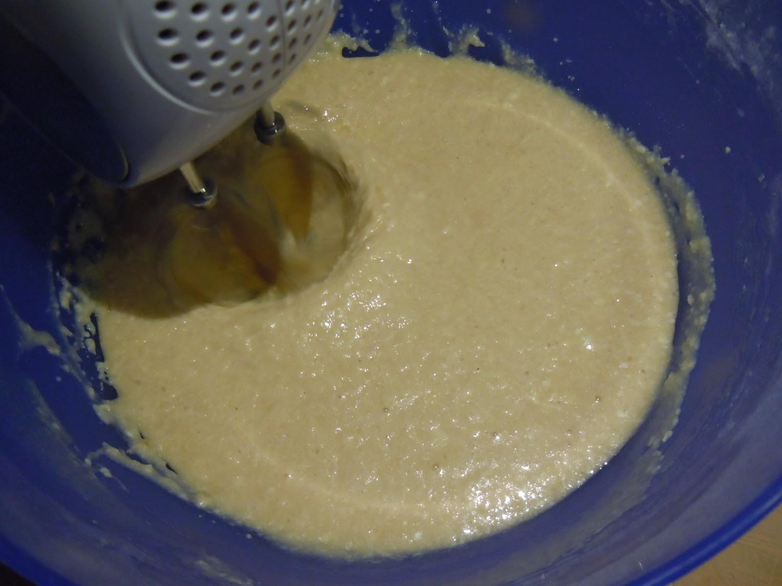 Bizcocho bicolor de chocolate