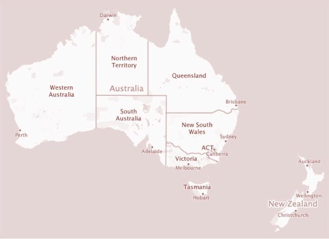 la maleta de una au pair mapa australia