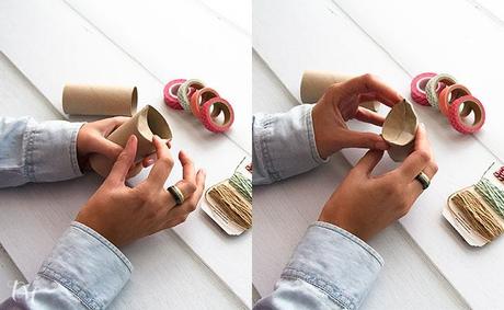 Manualidades con papel: una cajita reciclada manualidades con papel doblando cajita de cartón