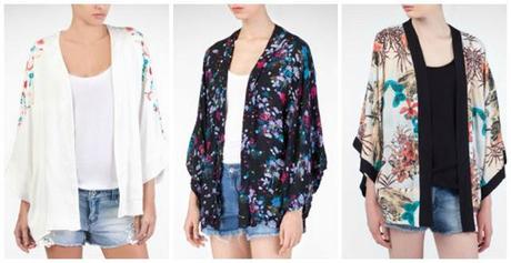 Tendencia Spring - Summer Kimono 2013