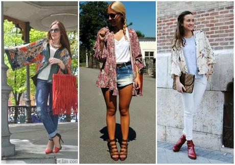 Tendencia Spring - Summer Kimono 2013