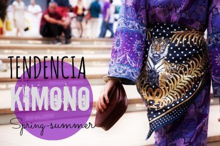 Tendencia Spring - Summer Kimono 2013