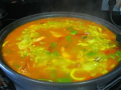 Receta Paella de carne y marisco - Paella Mixta Fácil