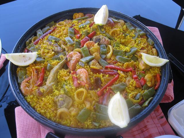 Receta Paella de carne y marisco - Paella Mixta Fácil