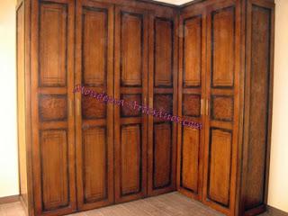 Armario de 6 puertas a medida a juego con dormitorio