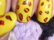 Manicura, estampado animal,
