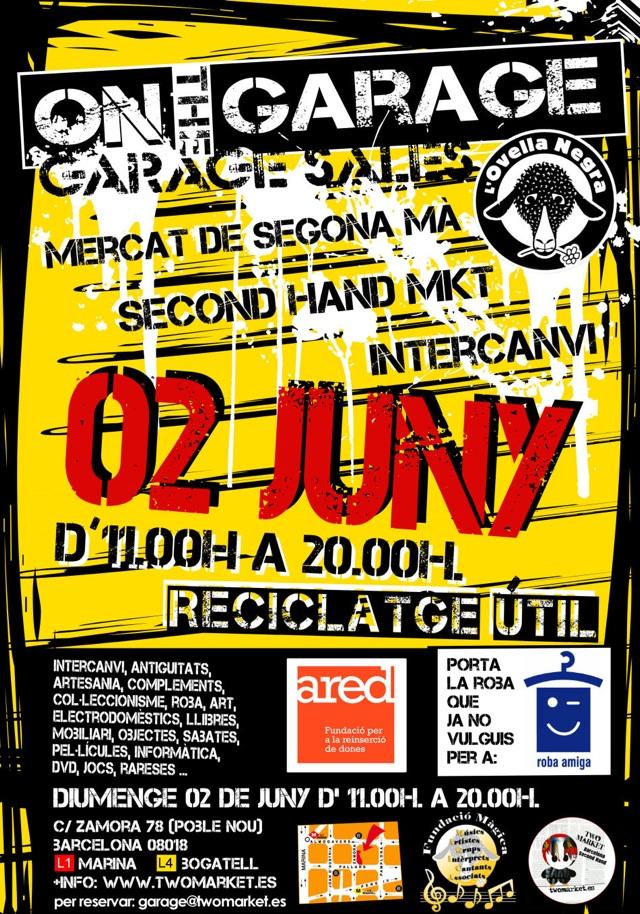 Mercadillos de moda en Barcelona: todas las citas de junio onethe garage junio