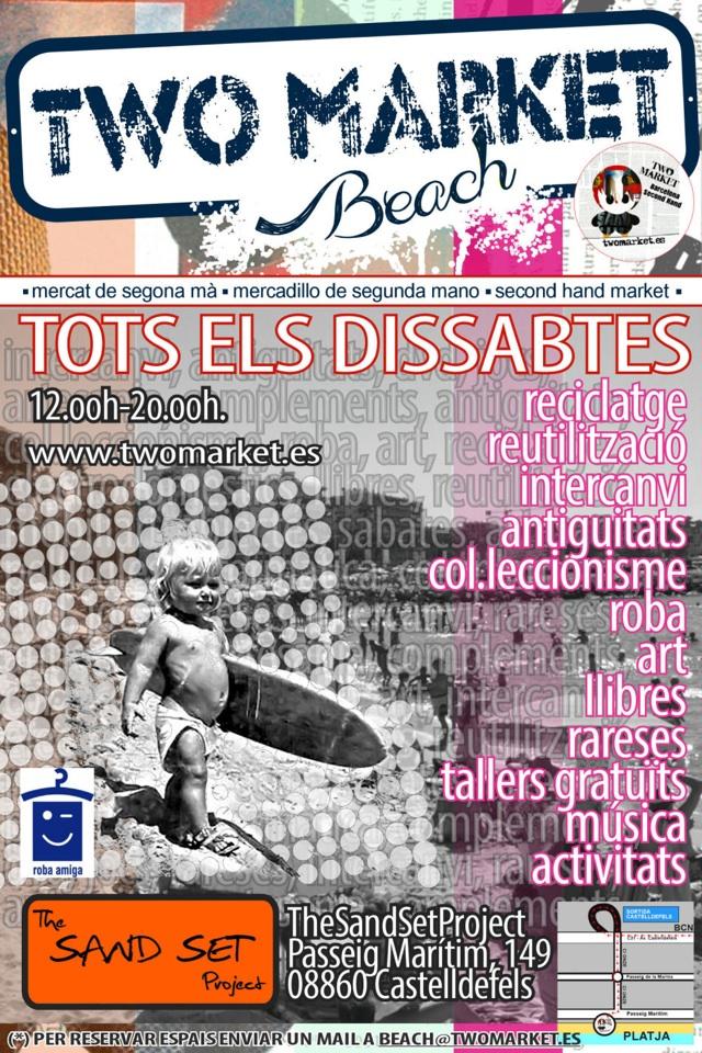 Mercadillos de moda en Barcelona: todas las citas de junio two market beach junio 2013