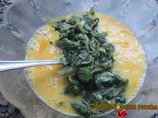 TORTILLA DE ESCAROLA