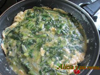 TORTILLA DE ESCAROLA
