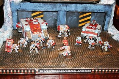 Planta inferior del diorama para el Armies on Parade 2013