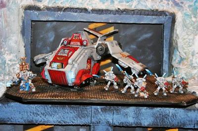 Planta superior del diorama para el Armies on Parade 2013