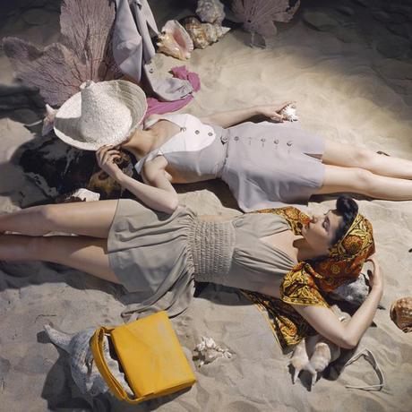 Fotos antiguas de Vogue en la playa