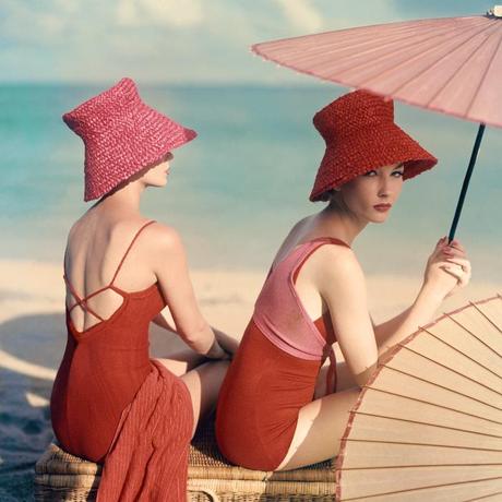 Fotos antiguas de Vogue en la playa