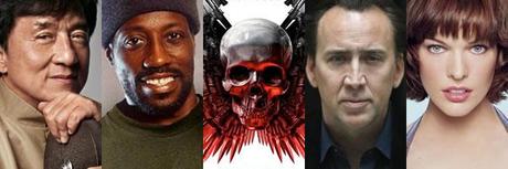 Jackie Chan, Nicolas Cage, Wesley Snipes y Milla Jovovich Estaran En The Expendables 3