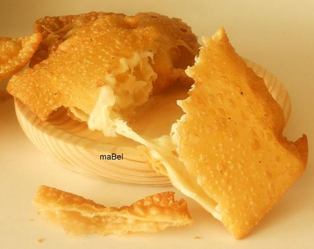 Pasteis de feria - Pasteles fritos de queso