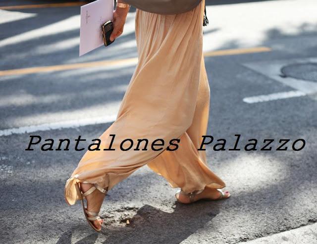 STREET STYLE INSPIRATION; PANTALONES PALAZZO.-