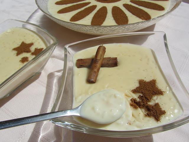 Arroz con leche a las tres leches