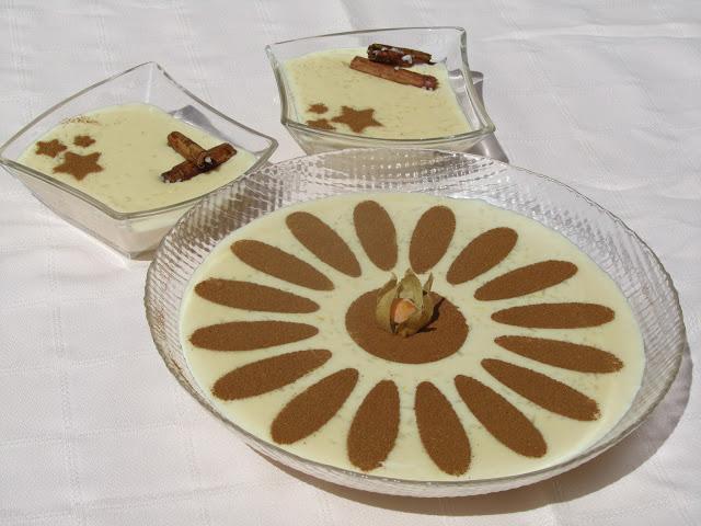 Arroz con leche a las tres leches