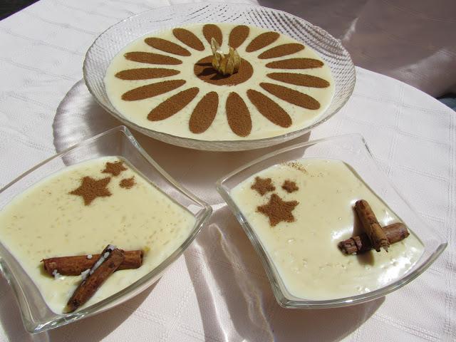 Arroz con leche a las tres leches