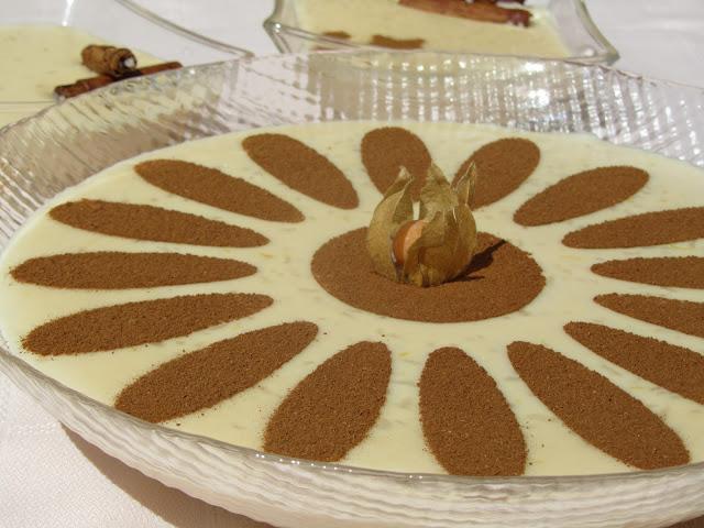 Arroz con leche a las tres leches