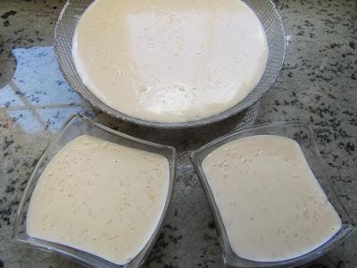 Arroz con leche a las tres leches