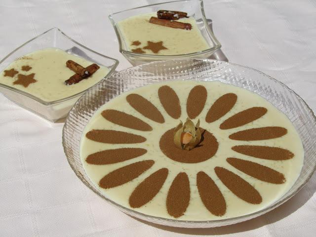 Arroz con leche a las tres leches