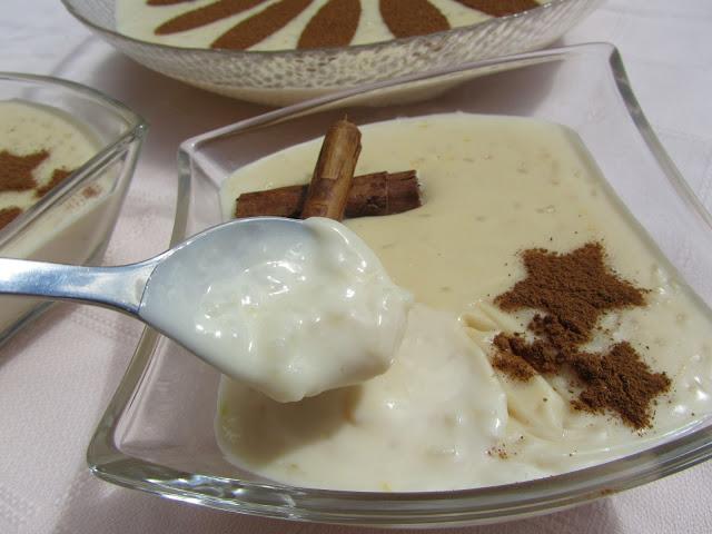 Arroz con leche a las tres leches