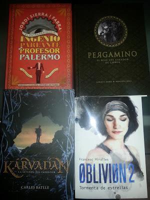 Lote de libros para reseñar de Editorial LA GALERA